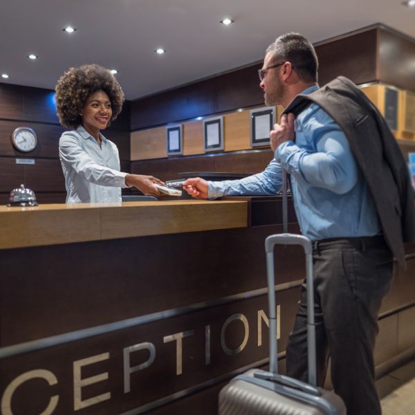 hotel reception